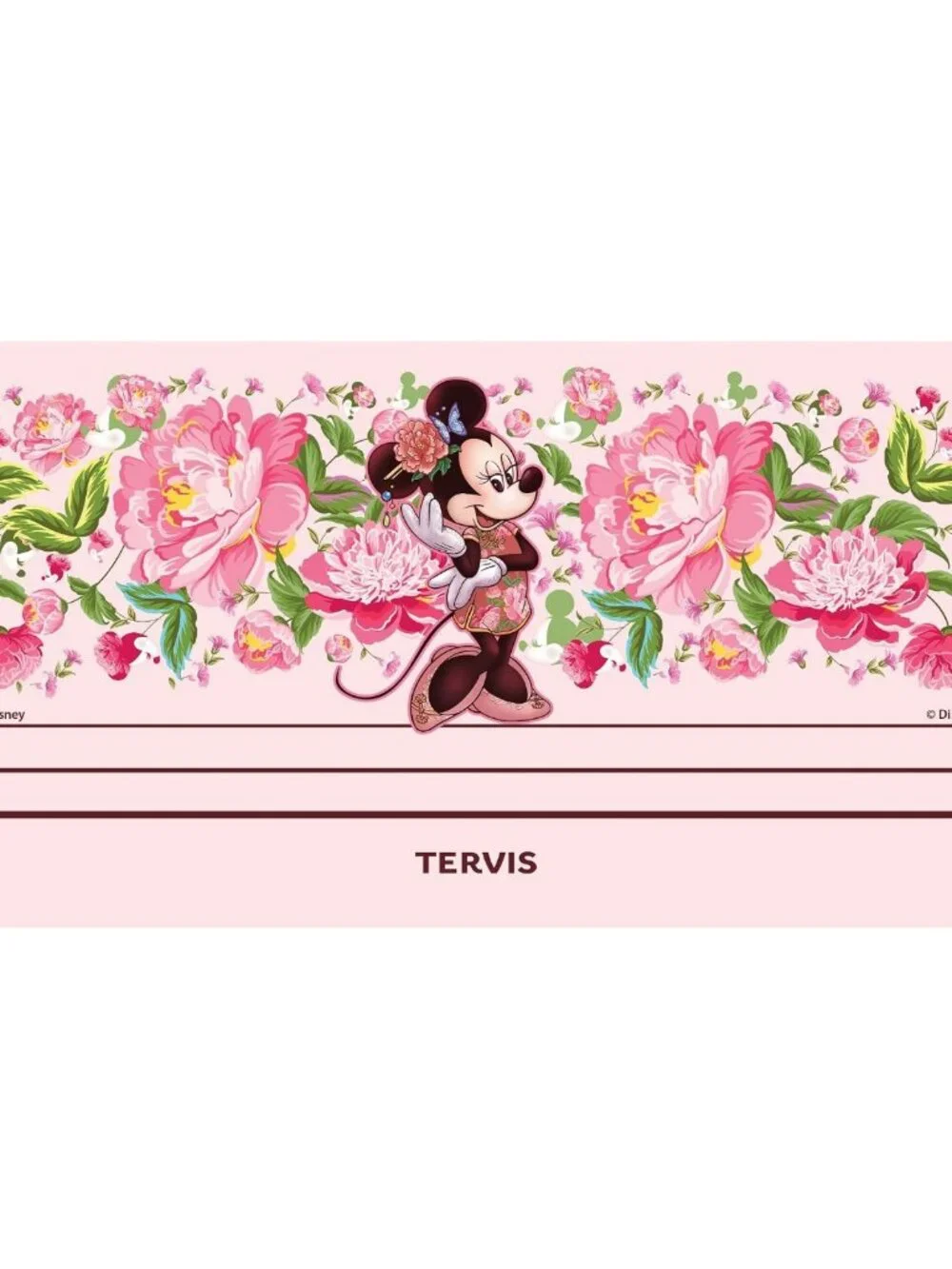 Insulated 20oz Travel Tumbler Cup - Minnie Mouse Floral Design, Keeps Drinks Hot